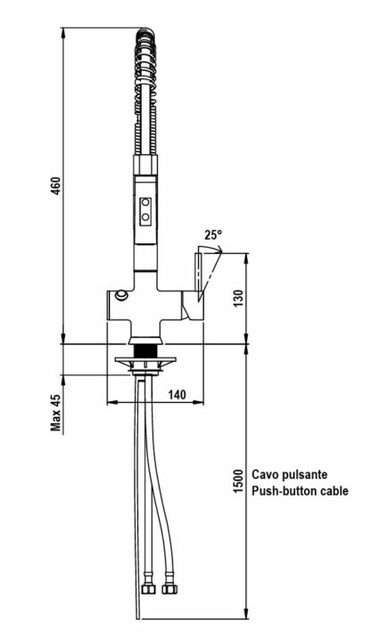 Miscelatore elettronico a 3 vie con mollone basso - immagine 3