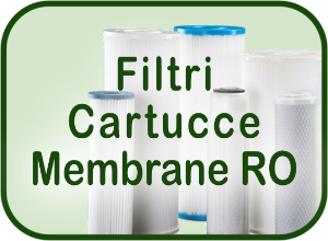 FIltri, Contenitori, cartucce e membrane r.o.